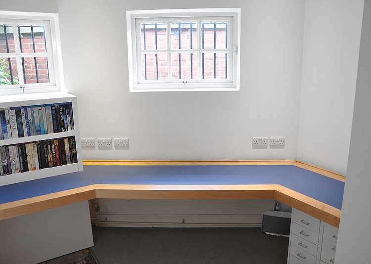 Home office bespoke desk